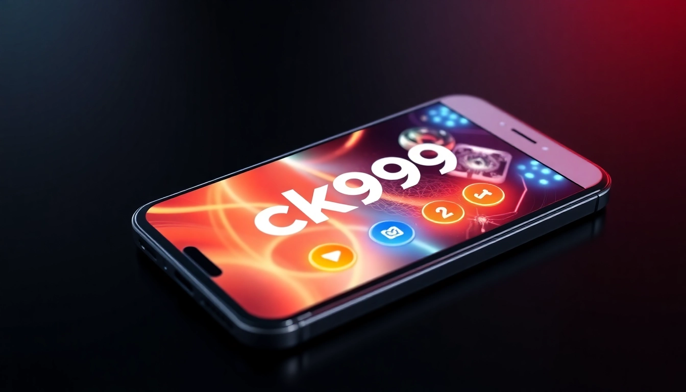 Discover the ck999 app on your phone with vibrant gaming graphics and an easy-to-use interface for seamless betting and slots.