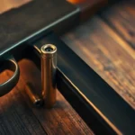 The 32WIN cartridge in a vintage Winchester rifle, showcasing American firearm craftsmanship and historical design.