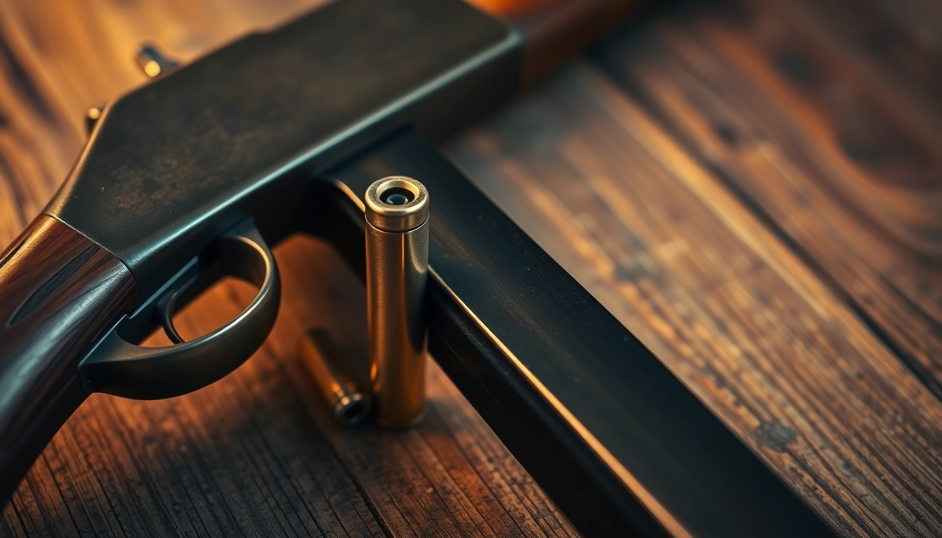 The 32WIN cartridge in a vintage Winchester rifle, showcasing American firearm craftsmanship and historical design.