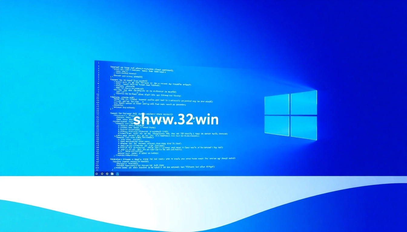 An engaging screenshot of https://32win.show/ featuring Windows development tools and coding interface to attract tech-savvy users.