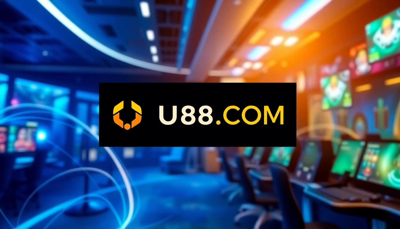 Engaging visual of UU88 COM's platform interface highlighting its trusted online casino features for users.