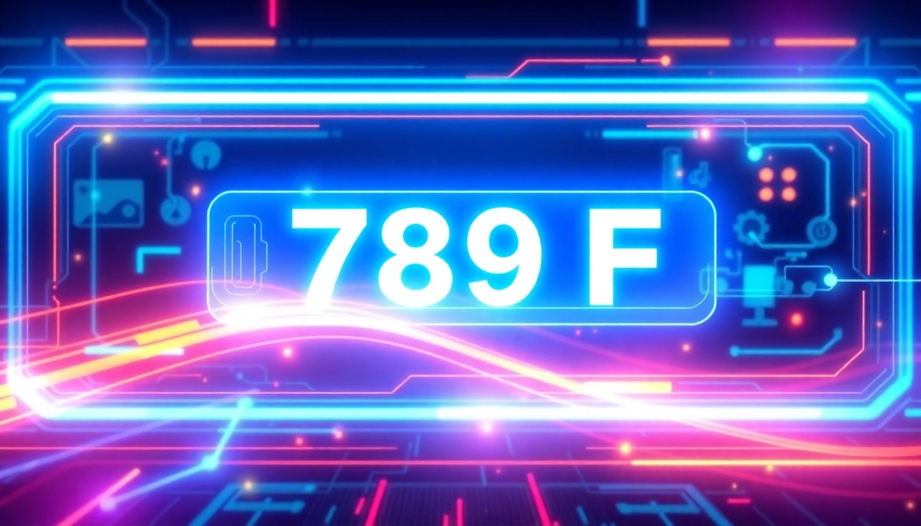 Clickable 789F link button on a modern website interface, emphasizing seamless online connectivity and user engagement for digital platforms.