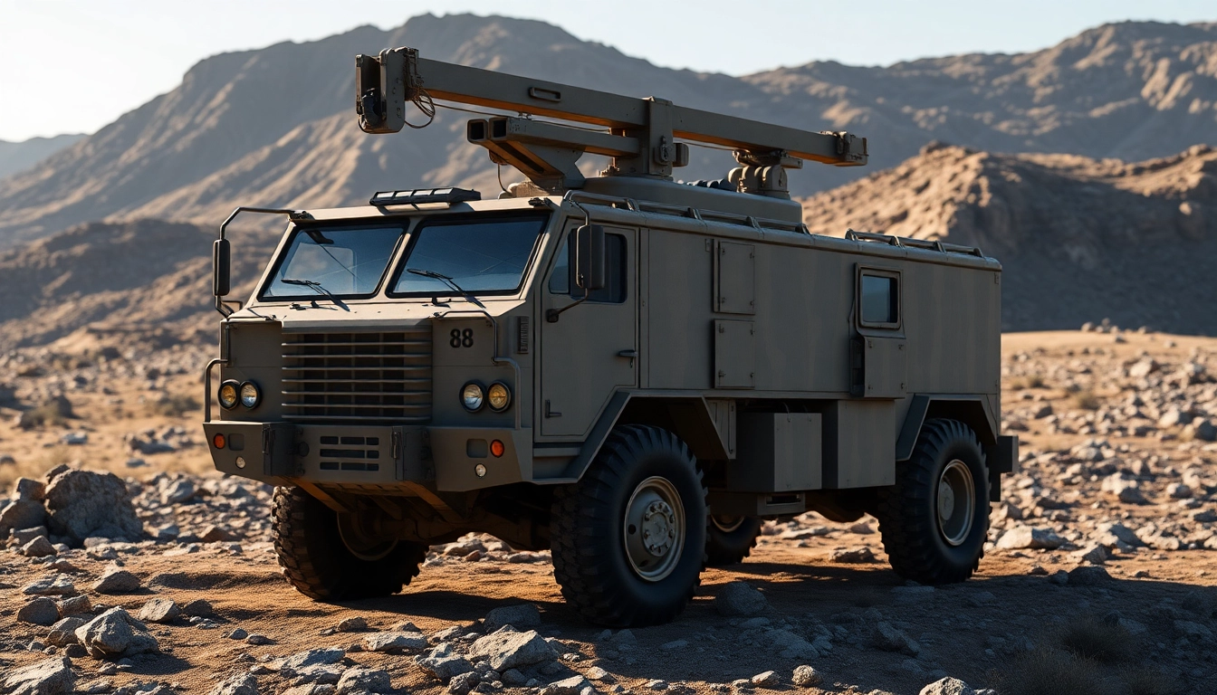The M88 recovery vehicle operating in rugged terrain, demonstrating its armored build and recovery capabilities for military logistics.