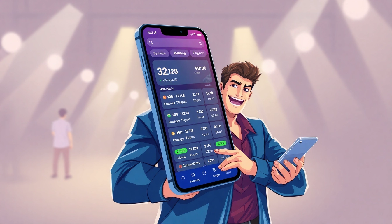 Winbuzz ID platform showcasing a user-friendly betting app interface with live odds and quick