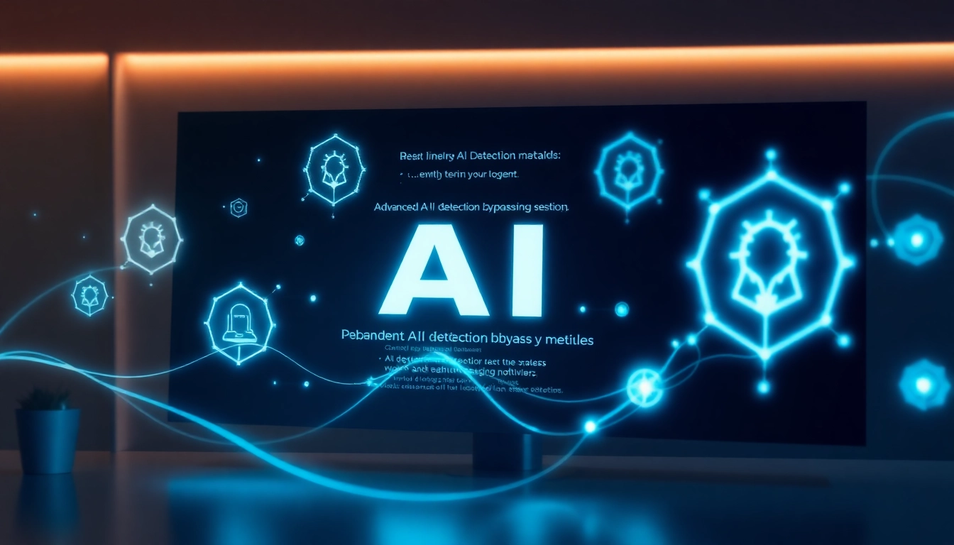 Professional analyzing AI detection bypass methods to ensure undetectable content creation and