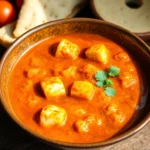 High-quality Ready to Eat Paneer Makhani Gravy Base displayed in a bowl with creamy tomato